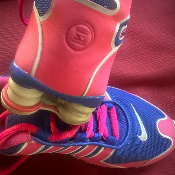 Women's Nike Shox Pink & Purple Size 6.5 - Picture 5 of 8